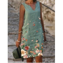 Shoulderless V-neck floral group  HE1605-03-02